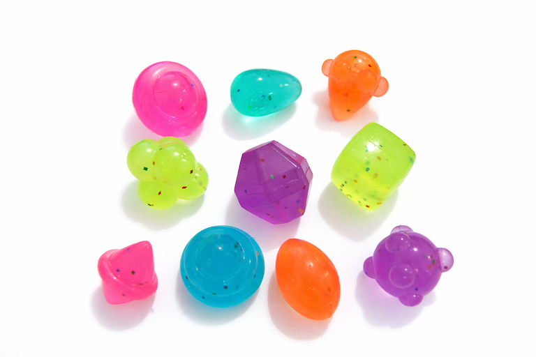 Glitter Bounce Gems