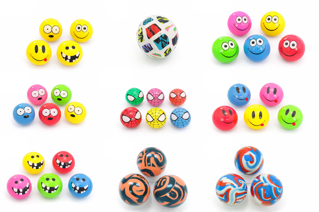Colorful Bouncy Balls