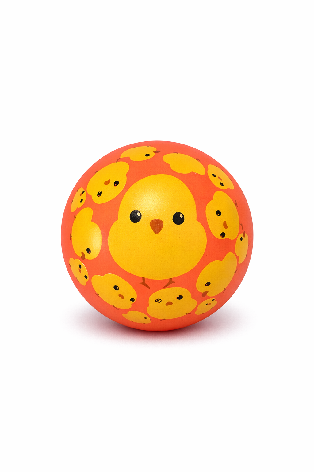 Cute Chicken Orange Bouncy Balls